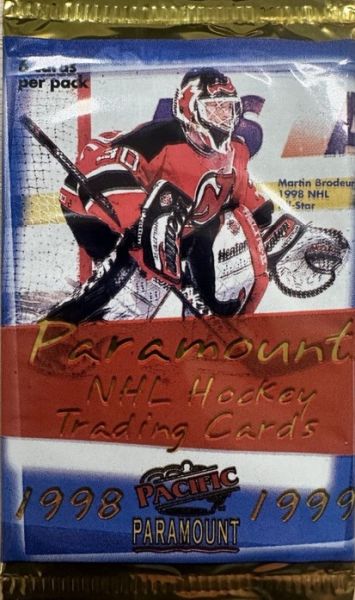 1998-99 Pacific Paramount Hockey Hobby Balíček